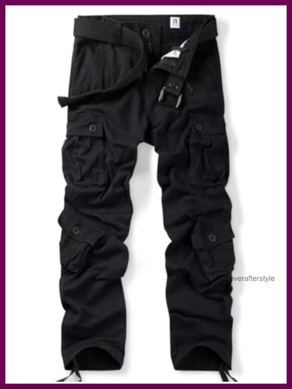 Men's Cotton Cargo Work Pants Tactical Military Casual 8 Pockets